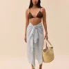 Headbands & Hair Accessories|Scarves>Djerf Avenue Beach Scarf DA Seaside Blue