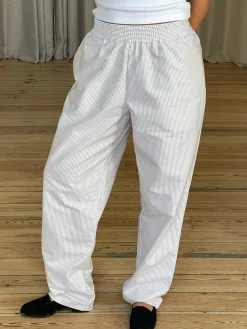 Pants>Djerf Avenue Breezy Pants Beige Stripe - Tall