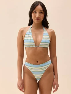 Swimwear>Djerf Avenue Cheeky Bikini Bottom Slushy Popsicle
