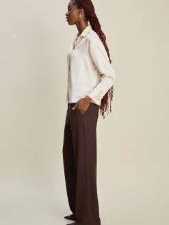 Pants>Djerf Avenue Everyday Pants Brown - Tall