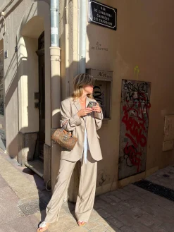 Pants>Djerf Avenue Favorite Pants Oat - Tall