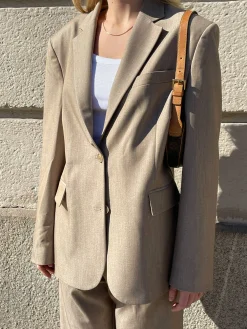 Blazers & Jackets|Sets>Djerf Avenue Forever Blazer Oat