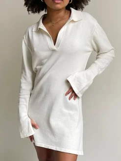 Dresses & Skirts>Djerf Avenue Getaway Dress Cream