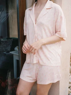 Pjs>Djerf Avenue Go Slow Shorts Summer Treat