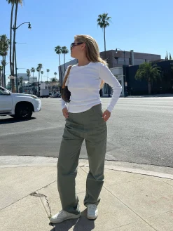 Pants|Jeans>Djerf Avenue Go To Pants Green