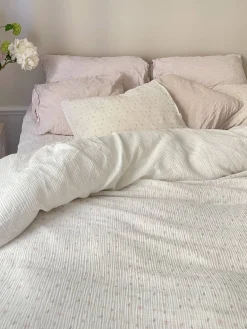 Bedding>Djerf Avenue Muslin Duvet Cover Butterfly