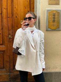 Blazers & Jackets|Sets>Djerf Avenue Occasion Blazer White