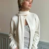 Knitwear|Headbands & Hair Accessories>Djerf Avenue Scarf Cream