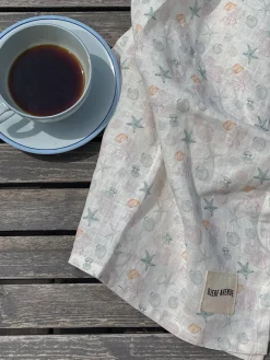 Towels|Kitchen & Home Accessories>Djerf Avenue Small Linen Towel Set Summer Cottage