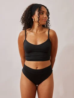 Swimwear>Djerf Avenue Tankini Top Black