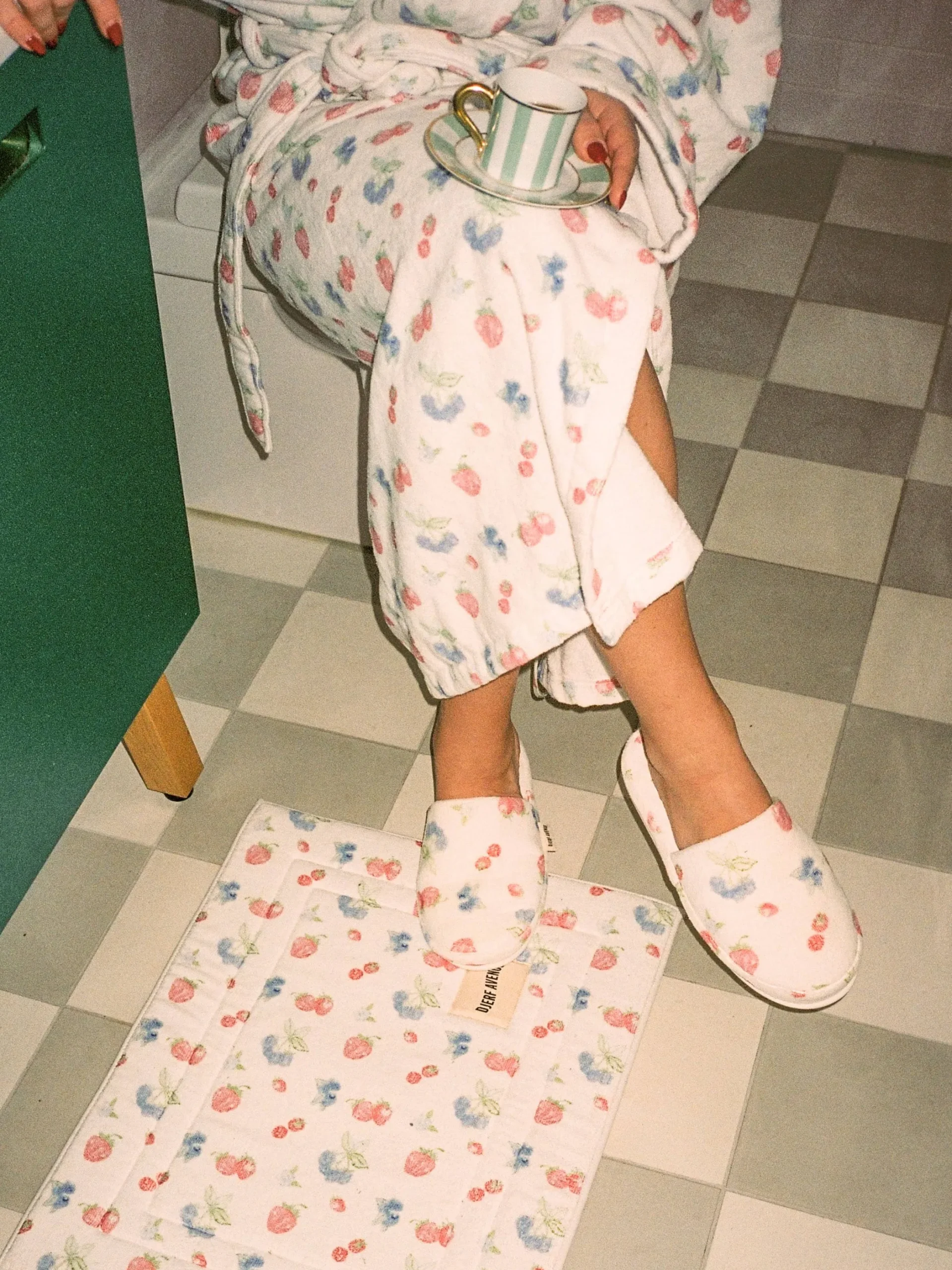 Lounge Accessories>Djerf Avenue Terry Slippers Summer Berries