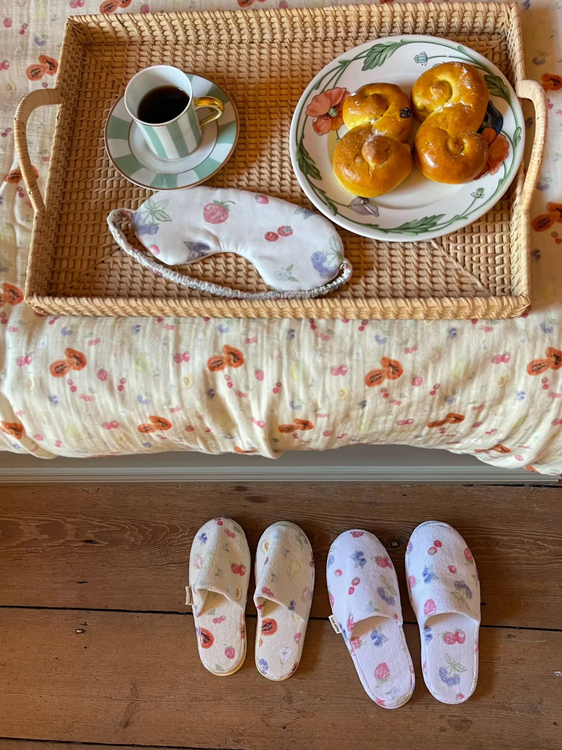 Lounge Accessories>Djerf Avenue Terry Slippers Summer Berries