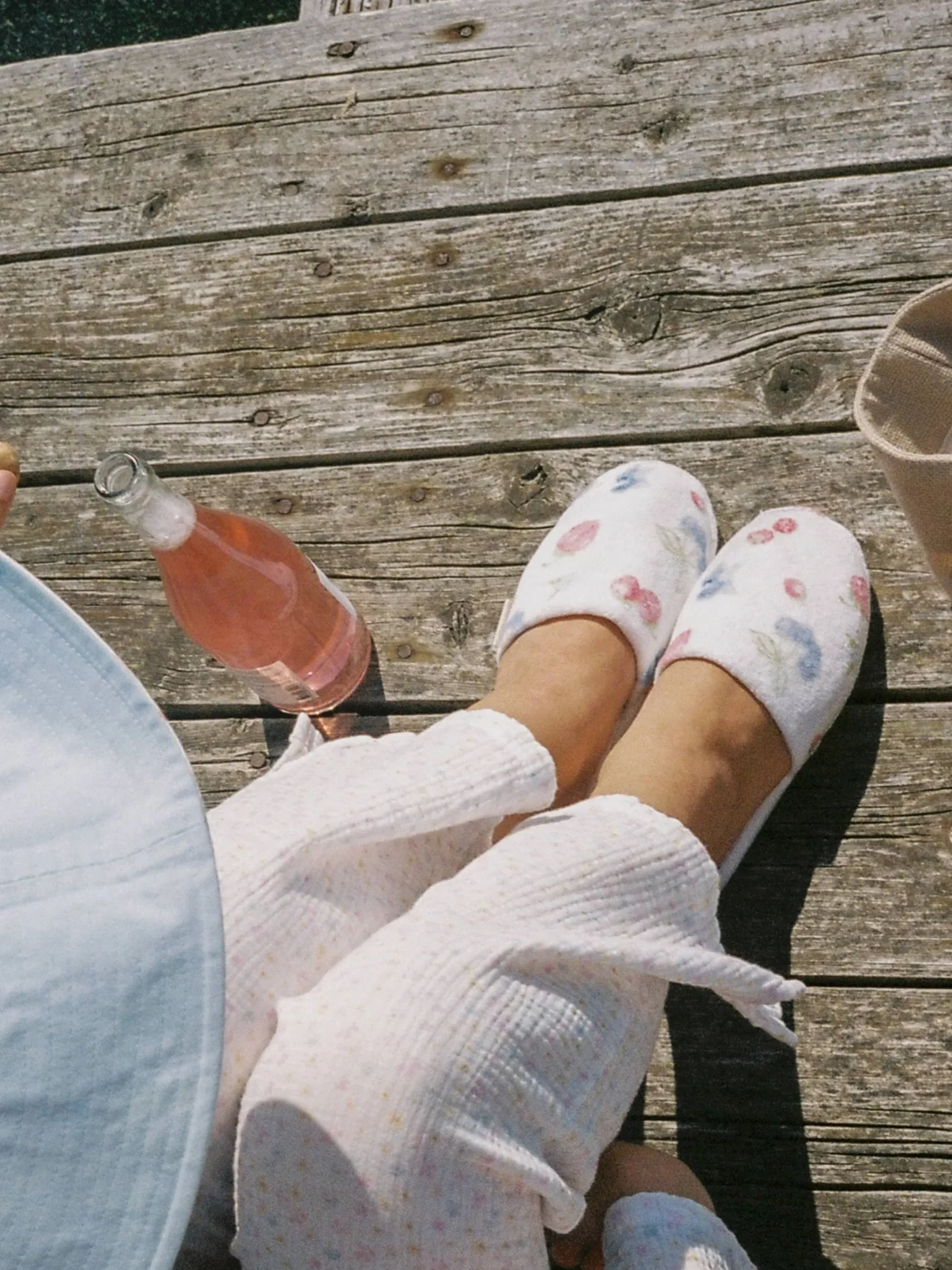 Lounge Accessories>Djerf Avenue Terry Slippers Summer Berries