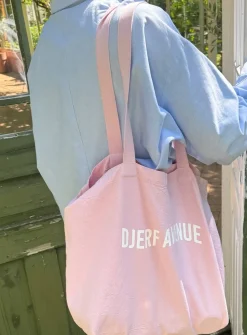 Headbands & Hair Accessories|Tote Bags>Djerf Avenue Tote Bag Pink