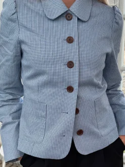 Blazers & Jackets>Djerf Avenue Uptown Jacket Blue